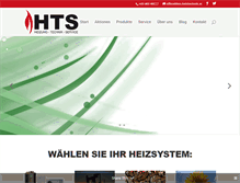 Tablet Screenshot of hts-heiztechnik.at